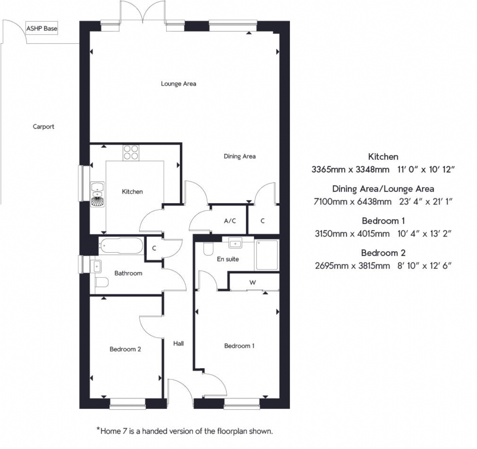 The Bluebell, Home 7 | Floor Plan |