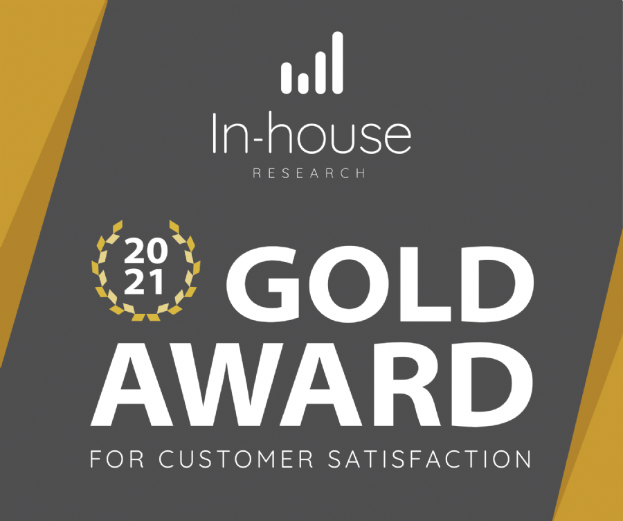 100% for the In-House customer satisfaction awards!
